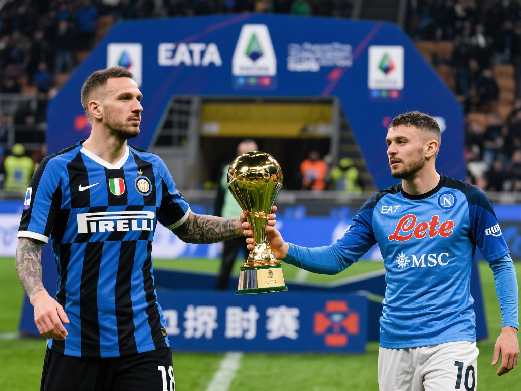 根据意甲联赛的规则，当赛季积分榜的两支头